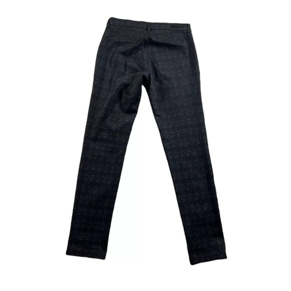 Kut From The Kloth Womens 6 Black White Ponte Skinny Pants Career Minimalist